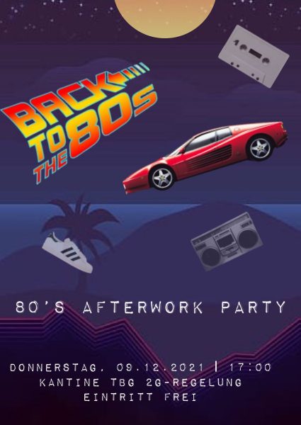 80s Afterwork Party